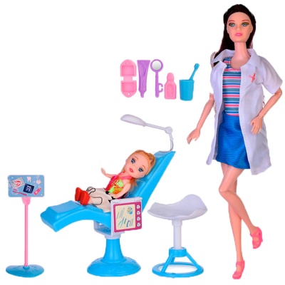 Кукла Милана стоматолог с аксессуарами L5748C-1 1